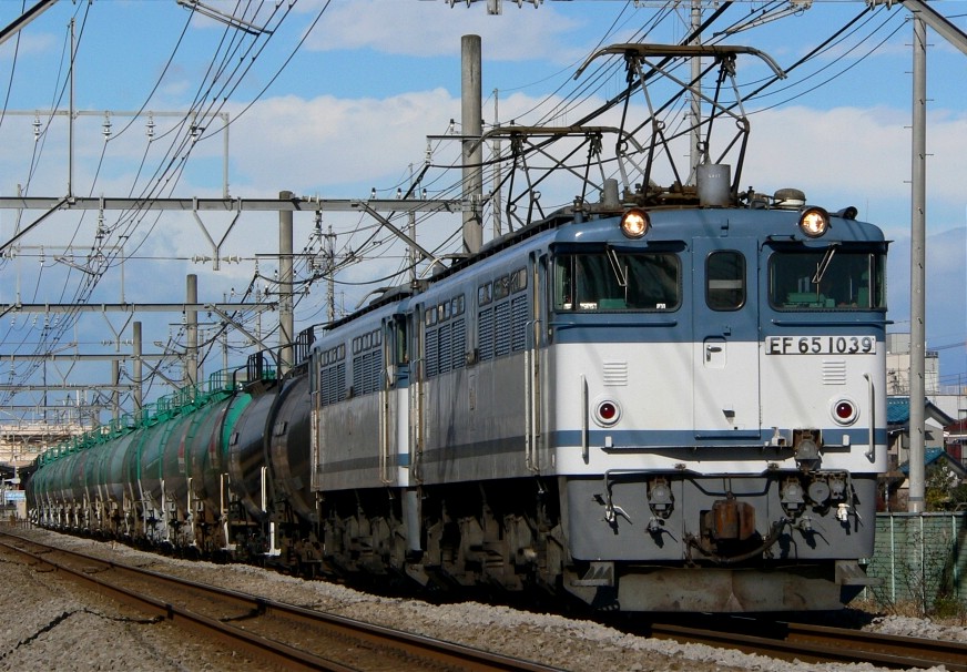 EF65 1039[髙]＋EF65 1009[髙] 5760レ: 浪漫特快