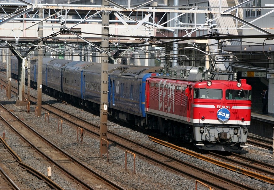 EF81 95[田] 北斗星4号 上野行き: 浪漫特快